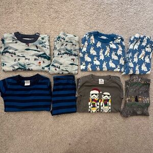 4 Sets Of Hanna Andersson Pajamas